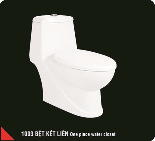 Bồn Cầu 1 khối Hảo Cảnh 1003