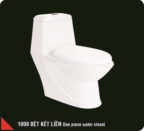 Bồn Cầu 1 khối Hảo Cảnh 1008