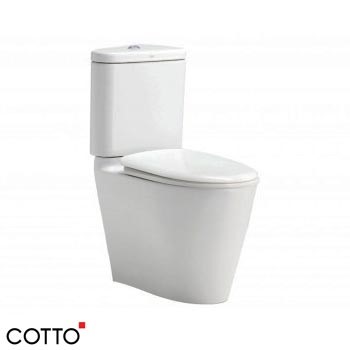 Bồn cầu 2 khối Cotto C17017 Space Solution