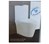 Bồn cầu Thái Lan 1 khối KASSANI 2366