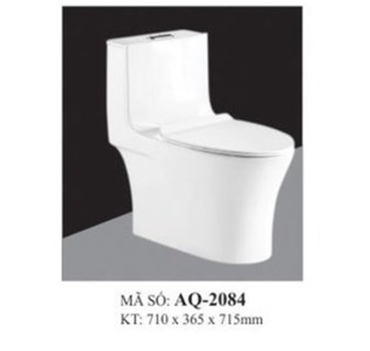 Bồn cầu liền khối AQUA AQ-2084