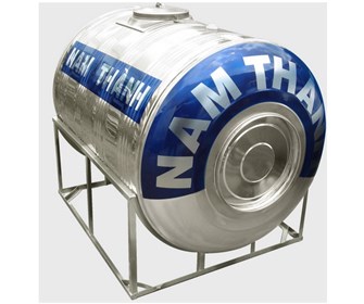 Bồn nước Inox 2000 Lít ngang Nam THành