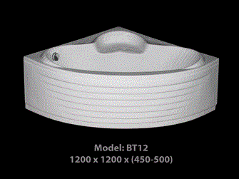 Bồn tắm góc Rồng Châu Á BT120