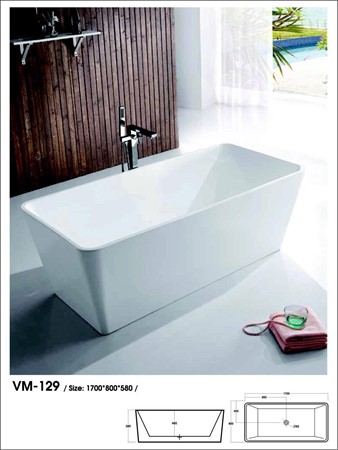 Bồn tắm khối VIỆT MỸ VM-129
