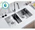 Chậu rửa chén  Inox Roland RL-9045V