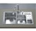 Chậu rửa chén Inox Virgo 605