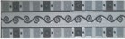 Gạch viền trang trí 7x30cm KR13