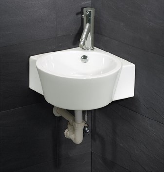 Lavabo Caesar treo góc LF5238