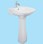 Lavabo chân đứng Thiên Thanh LT65LLT/PD0100T