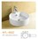 Lavabo đặt bàn Keli KPL-8002