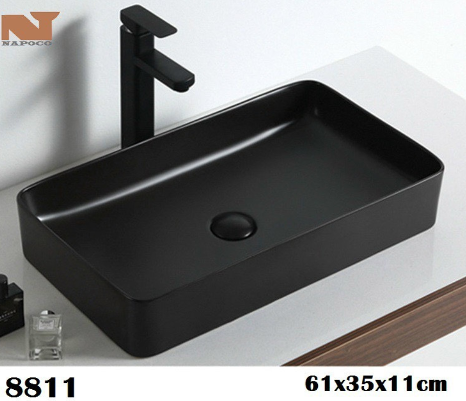 Lavabo đặt bàn Napoco 8811