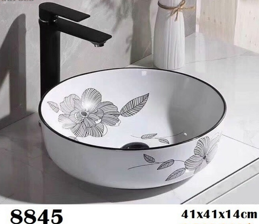 Lavabo đặt bàn Napoco 8845