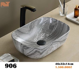 Lavabo đặt bàn Napoco 906