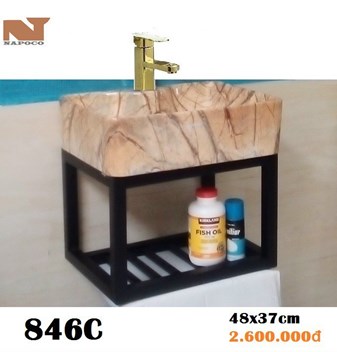 Lavabo kệ treo Napoco 846C