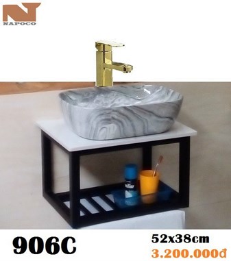 Lavabo kệ treo Napoco 906C