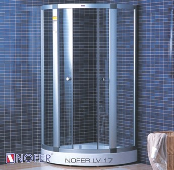 Phòng tắm vách kính Nofer LV-17