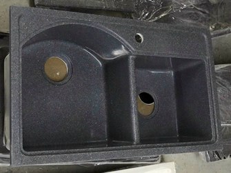 Chậu rửa chén đá 2 hộc DP7846