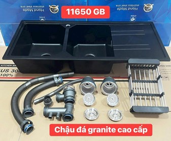 Chậu rửa chén đá  Granit 11650GB