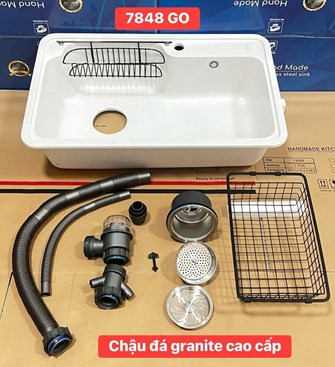 Chậu rửa chén đá  Granit 7848GO