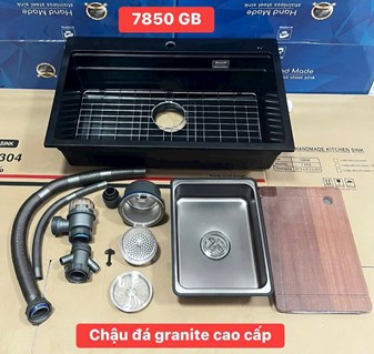 Chậu rửa chén đá  Granit 7850GB