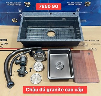 Chậu rửa chén đá  Granit 7850GG
