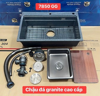 Chậu rửa chén đá  Granit 7850GG
