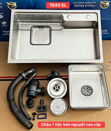 Chậu rửa chén Inox 1 hộc - 7645SL