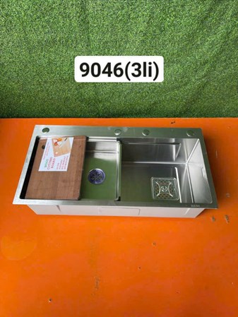 Chậu rửa chén Inox 304 -1 hộc 9046