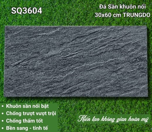 Đá Trung Đô 30x60cm SQ3604 Nhám sần 