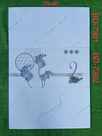 Gạch 30x60cm Blue Dragon đá bóng BD7301