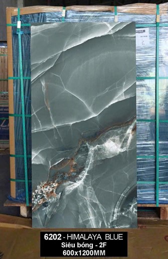 Gạch Ấn Độ 60x120cm siêu bóng 6202