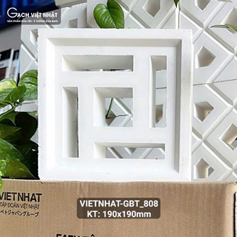 Gạch bông gió Việt Nhật GBT-808