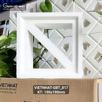 Gạch bông gió Việt Nhật GBT-817