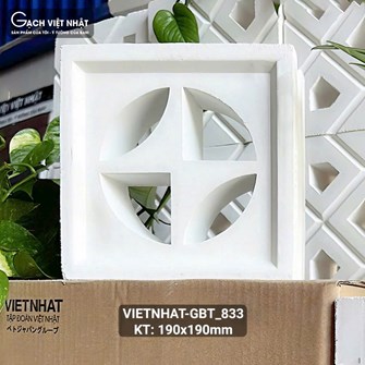 Gạch bông gió Việt Nhật GBT-833