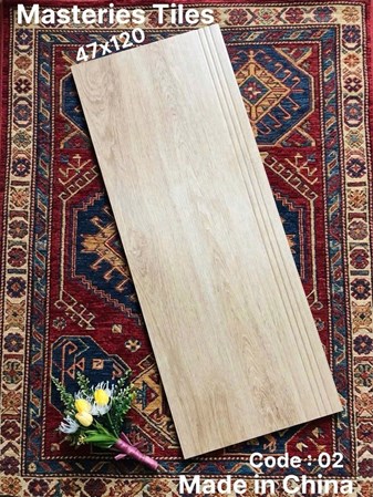 Gạch Cầu thang Vân gỗ 47x120cm PT02