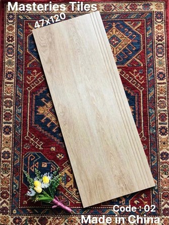 Gạch Cầu thang Vân gỗ 47x120cm PT02