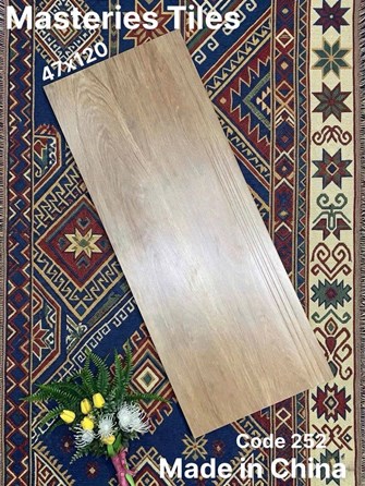 Gạch Cầu thang Vân gỗ 47x120cm PT252