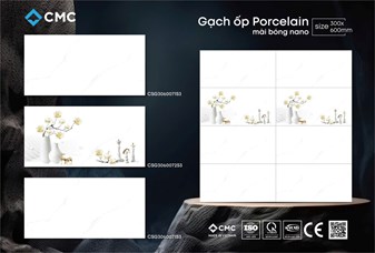 Gạch CMC 30x60cm bóng kiếng CSG3060071-S3