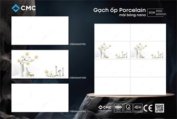 Gạch CMC 30x60cm bóng kiếng CSG3060071-S3