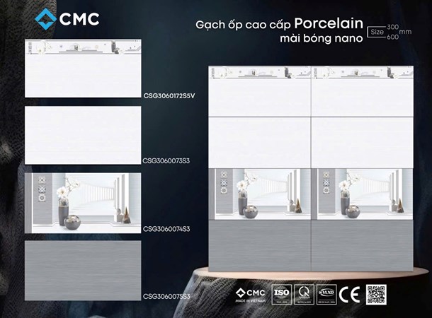 Gạch CMC 30x60cm bóng kiếng CSG3060075-S3