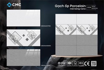 Gạch CMC 30x60cm bóng kiếng CSG3060079-S3