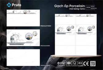 Gạch CMC 30x60cm bóng kiếng PSG3060082-S3