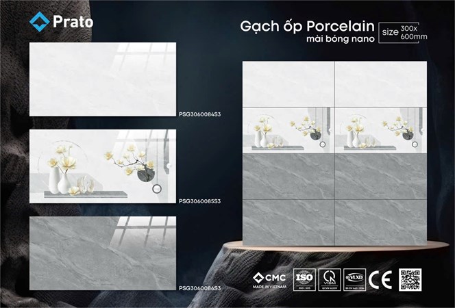Gạch CMC 30x60cm bóng kiếng PSG3060084-S3