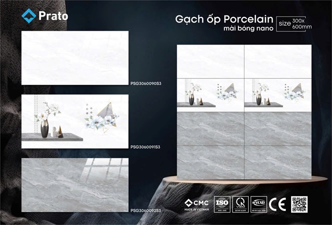 Gạch CMC 30x60cm bóng kiếng PSG3060092-S3