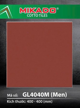 Gạch Cotto Mikado tráng men GL4040M