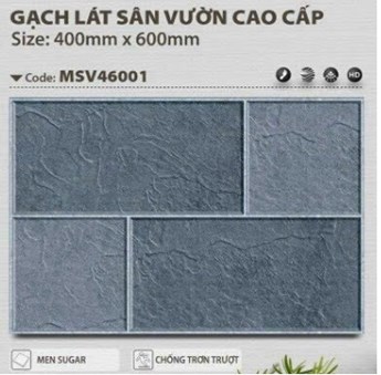 Gạch lát sân 40x60cm Mikado MSV46001