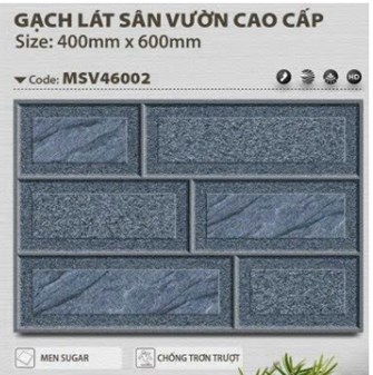 Gạch lát sân 40x60cm Mikado MSV46002