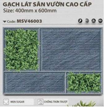 Gạch lát sân 40x60cm Mikado MSV46003