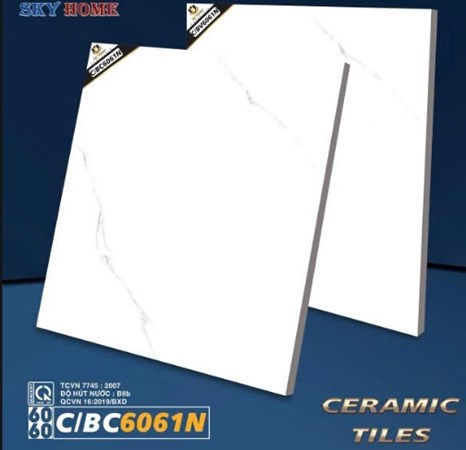 Gạch men bóng Hà Thanh 60x60cm BC6061N