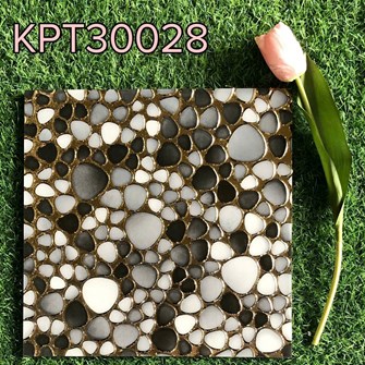 Gạch trang trí Nhũ vàng 30x30cm KPT30028